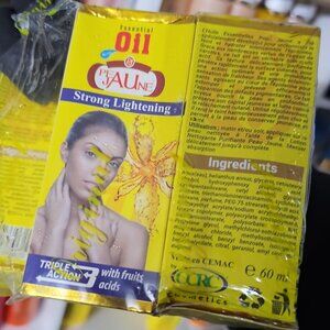 Peau jaune strong lightening oil 60ml x2